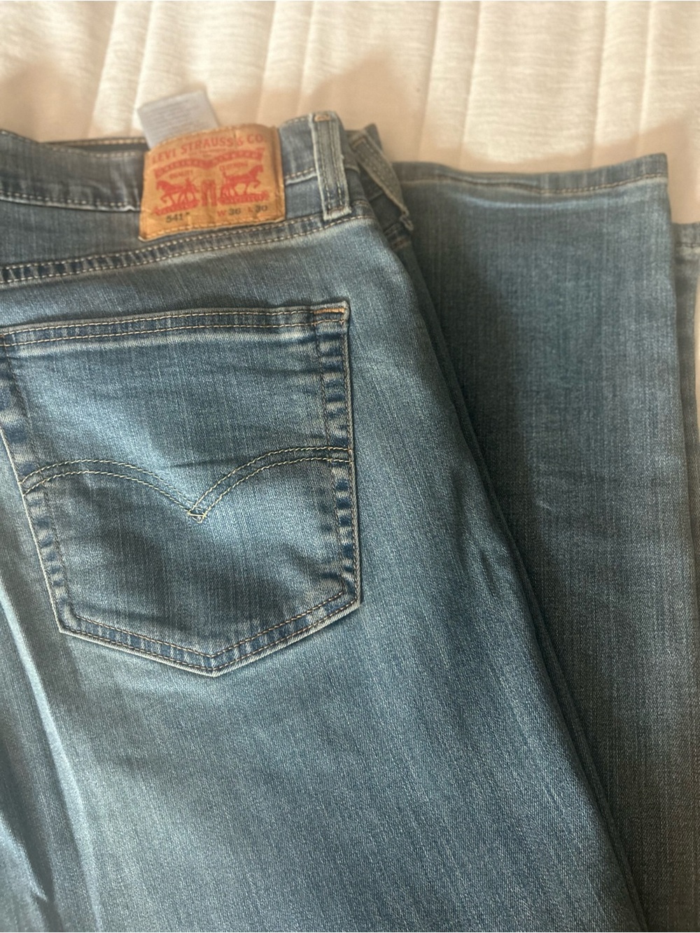 Levi's Men's Light Blue TAPER Leg Jeans